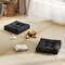 Set of 2 Outdoor Indoor Chair Cushions with Thick Cotton Filling and Reversible Design